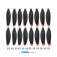 High Quality For Dji MAVIC Mini 2/SE Drone Accessories Drone Props Wing Accessories Propeller Wing Fans Drone Paddle ORANGE 4 PAIRS