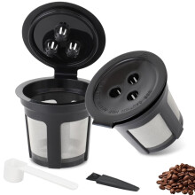 Återanvändbara K-koppar för Ninja Dual Brew-kaffebryggare CFP201, CFP300, CFP301, CFP305, CFP400, CFP451 och CFP307 (2-pack)
