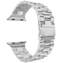 Armband i rostfritt stål, kompatibelt med Apple Watch 38 mm–49 mm, för serie 3–9, Ultra, SE, 7