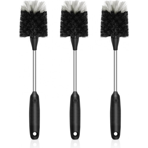 Σετ 3 τεμαχίων Aqua Brush, βούρτσα καθαρισμού δεξαμενής νερού με λαβή από ανοξείδωτο