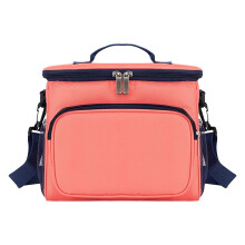 Bolsa térmica dobrável de 10 litros com isolamento térmico – À prova de vazamentos, portátil e macia, ideal para atividades ao ar livre,