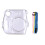 Capa protetora transparente para câmera instantânea com cordão arco-íris, compatível com Fujifilm Instax Mini 7s/7c. 1