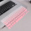 2 unidades de capa protetora para teclado, resistente e elegante, compatível com Pro Air A1466A1466A1502 (rosa) 1