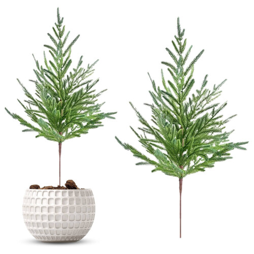 Mini Artificial Spruce Christmas Tree Desktop Ornament
