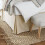 Full Size Pleated Bed Skirt in Bright White 1