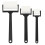 Foam Rollers Craft Paint Black Sponge Brush 9 Pcs 1