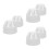 6Pièces Cache PVC Beige Durable Filtre Anti-Débris 9
