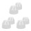 6Pièces Cache PVC Beige Durable Filtre Anti-Débris 10