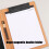 XIAOLE Leather Padfolio Clipboard Folder, Multi-Function Business Contract Folder with Writing Pad – Black 4