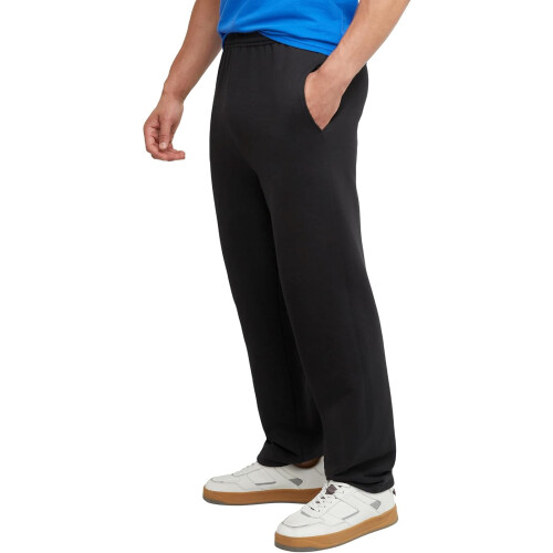 Hanes Men Athletic Lounge Pants+Pockets (m) Black 2