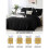 Microfiber dekbedset Queen (2- of 3-delig) 2