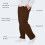 Hanes Men Athletic Lounge Pants+Pockets (m) Brown 3
