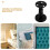 KALLORY 4 Pcs Anti-collision Retainer Adjustable Headboard Brackets Bed Frame Black 2