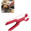 Conjunto de 2 pegadores de silicone para chapa quente 3