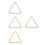 4Pièces Organisateur Triangle En Bois Pour De Billard 7