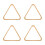 4Pièces Organisateur Triangle En Bois Pour De Billard 10
