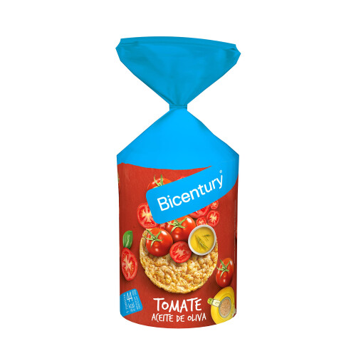 Bicentury - Tortitas de ma?z sabor tomate (8 unidades) 2