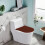 Couvercle de toilette extensible et lavable avec fond élastique 4