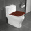 Couvercle de toilette extensible et lavable avec fond élastique 6