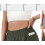 Peralng dame hurtigtørkende treningsshorts med elastisk midje 3