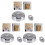 3Pcs Indoor Retractable Clothes Line Stainless Steel Multi-Use Laundry 2