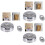 3Pcs Indoor Retractable Clothes Line Stainless Steel Multi-Use Laundry 6