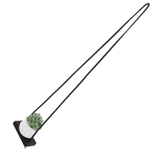 5Pièces Accessoires Suspendus Cactus En Résine Colorée 1