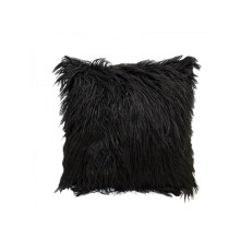 Housse de coussin carrée unie et moelleuse, 45 x 45 cm, décoration intérieure