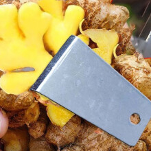 Portable Ginger Peeler – Stainless Steel, Compact Kitchen