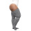 Thigh High Stockings Clearance – Solid Plus Size Cotton Over-Knee Socks, Extra Long & Thick, Grey; Compatible with Compression Needs 2
