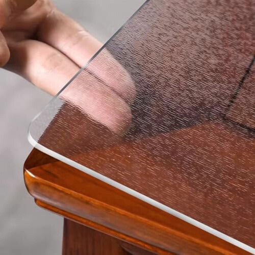Clear PVC Table Protector 20 x 32 in, 2mm Thick