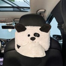 Porta-lenços para carro com design de cadeira suspensa, gaveta para lenços de papel para apoio de braço do carro e organizador de papel para banco