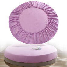 Drap-housse rond 200 cm de diamètre x 25 cm de profondeur, 100 % coton