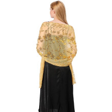 Xale feminino brilhante estilo anos 1920, em tule com lantejoulas, para casamento, noiva, capa com franjas, ideal para ocasiões formais e informais.
