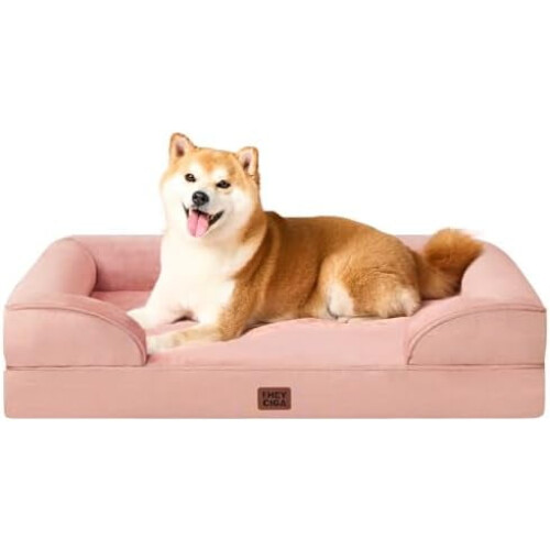 Orthopedic Dog Bed – Memory Foam, Waterproof Cover,
