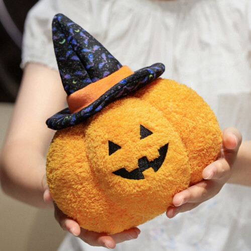 Halloween-Plüschkürbis – Weiches Kuscheltier