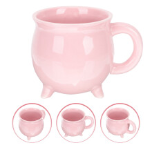 Mug à café en céramique rose (1 pièce)