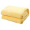 Yellow Fleece Throw Blanket for Bed and Sofa 1