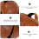 Rusted Iron Bells Brown Vintage Style 100 pcs 3