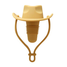 Tapón de vino de silicona con forma de sombrero de vaquero – Tapón de botella con diseño de sombrero, accesorio decorativo y conservador de la