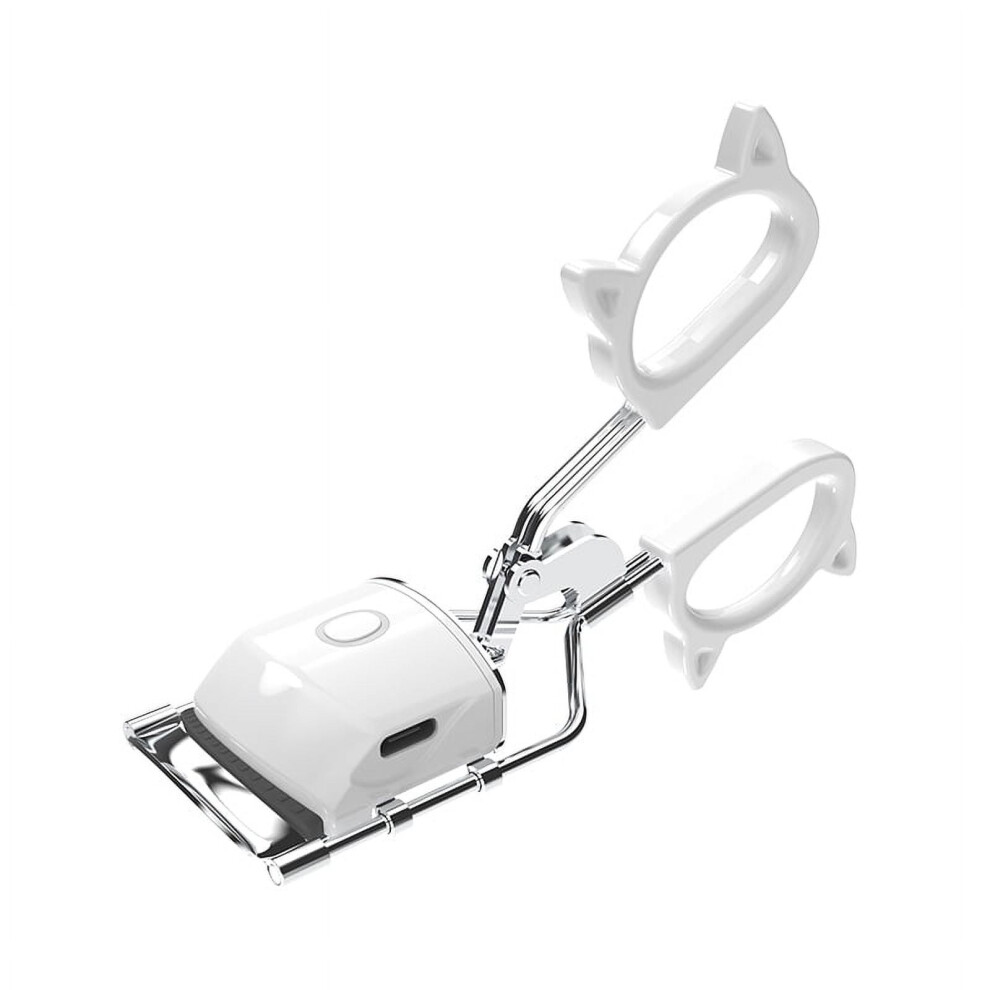 Heated Eyelash Curler â Rechargeable Electric Eyelash Curler, Long-Lasting Heated Lash Curler