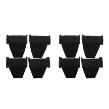 FRCOLOR 8 pcs Heavy Duty Car Tire Bead Clamp for Tire Changer Machine Parts and Easy Wheel Installation for Professional and DIY Use Black