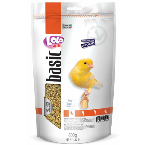 Lolo Pets Basic 600G Pokarm Dla Kanarka
