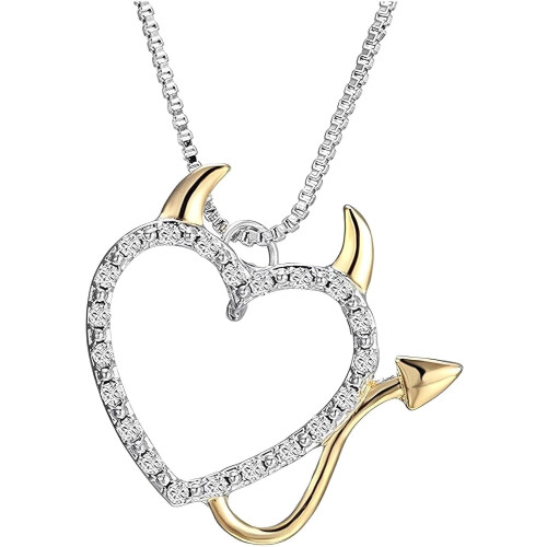 Collana con pendente da donna, elegante gioiello alla moda