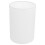 White PVC Cylindrical Lampshade 20x14x14cm 1