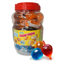 Crazy Candy Factory Fruit Pops 44x35ml Bulk Box Ice Lollies