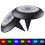 Solar Ground Lights 16-LED RGB Warm White 2-Pack 1
