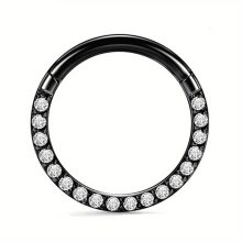 DESIGNICE Näsring, Smidig, Sömlös Nässmycke, Elegant Men Praktisk Näsring, Svart, Style2