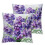 Set van 2 korte pluche kussenslopen – 22x22 inch 1