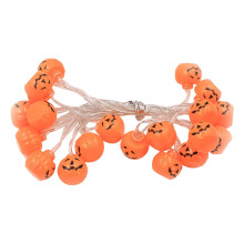 Halloween Pumpkin String Lights 20 LED 10 ft Battery